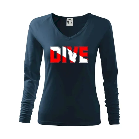 Dive nápis vlajka