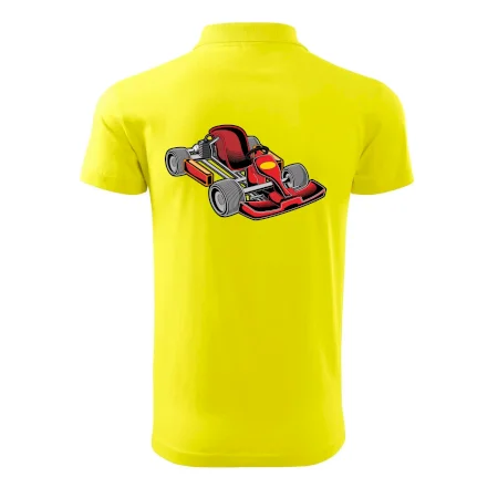 Motokára červená