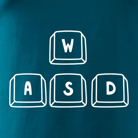 WASD klávesy - prso