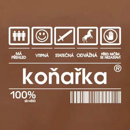 Čárový kód - Koňařka