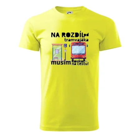 Na rozdíl od tramvajáka musím koukat na cestu