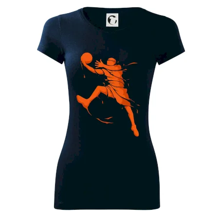 Basketball player splash