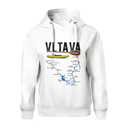 Mapa řeky Vltavy