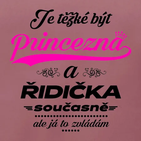 Je těžké být princezna - řidička