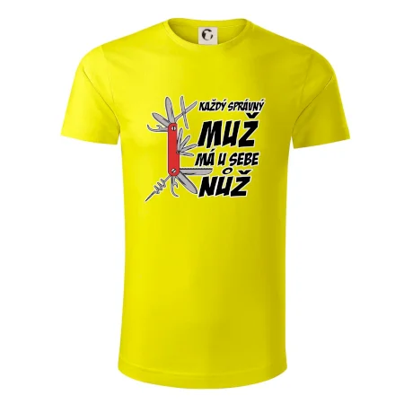 Každý správný muž, má u sebe nůž