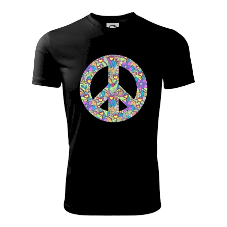 Peace symbol mandela