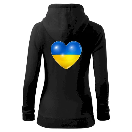 Ukrajina srdce vlajka
