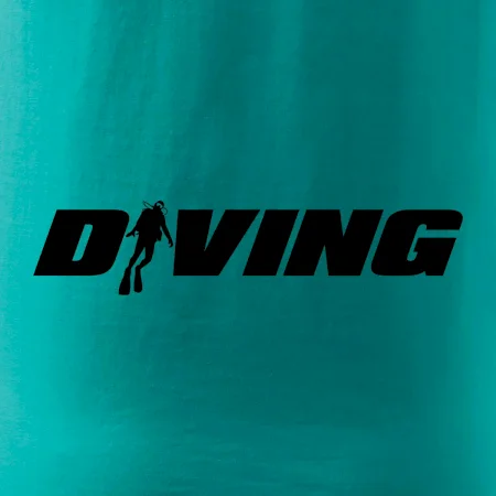 Diving nápis potápěč
