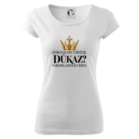 Dokonalost existuje narodila jsem se v říjnu zlatá korunka