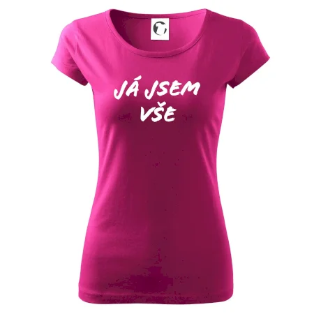 Nápis Já jsem vše!