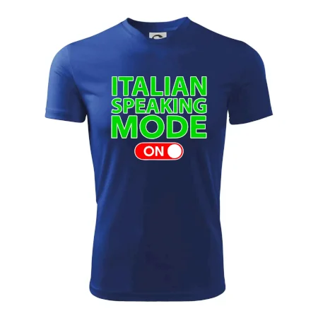 Italian speaking mode - ON