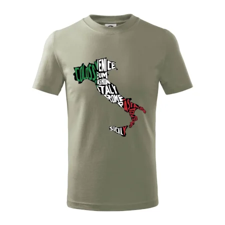 Mapy - názvy měst - Italie