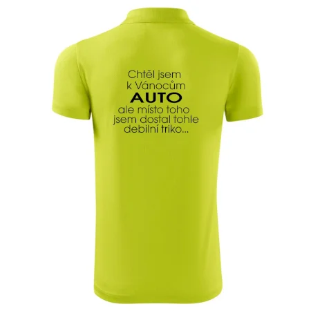 Chtěl jsem k Vánocům auto