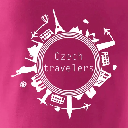 Czech Travelers jednobarevný