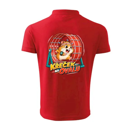 Běžecký křeček na oválu
