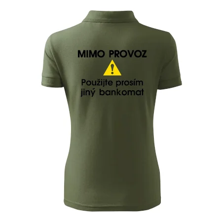 Mimo provoz - použijte jiný bankomat