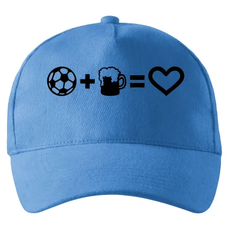 Míč, pivo, srdce
