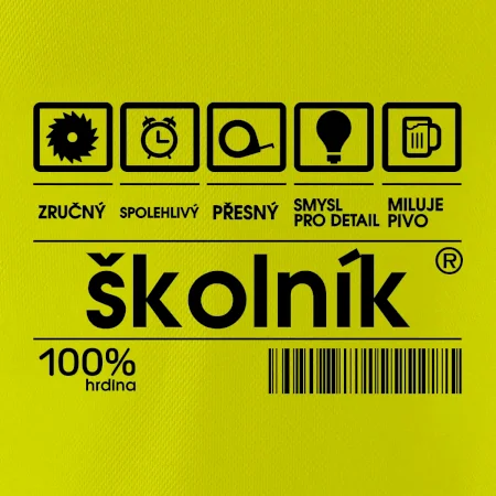 Čárový kód - Školník