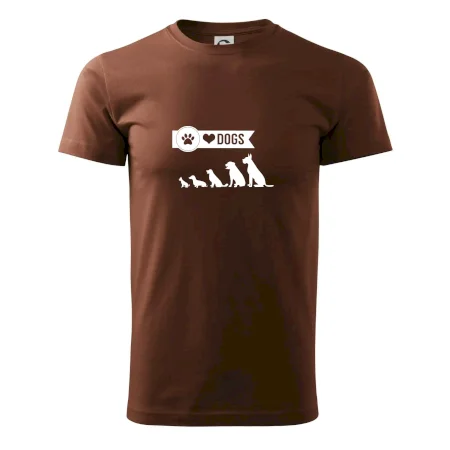 I love dogs - tlapka