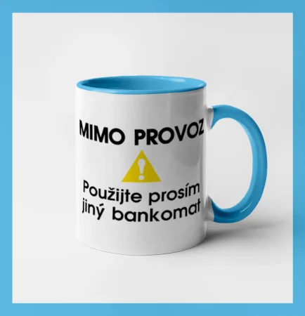 Mimo provoz - použijte jiný bankomat