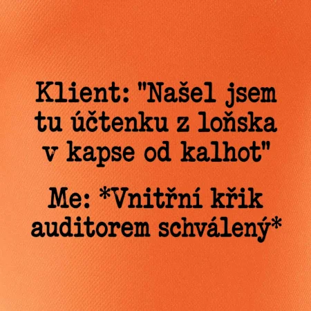 Klient a vnitřní auditorský křik