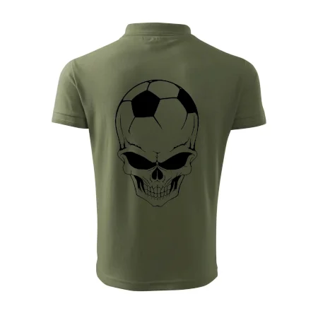 Fotbal lebka míč