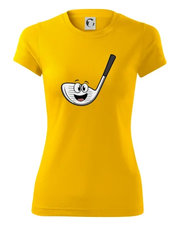 Parové triko - Golfová hůl a míček