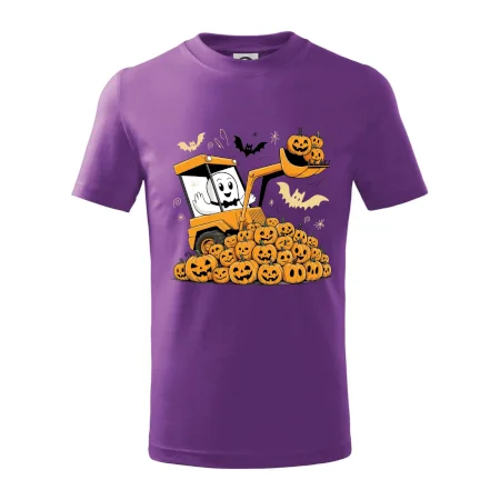 Halloweenský bagr