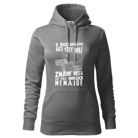 K řidiči náklaďáku buďte vždy milý