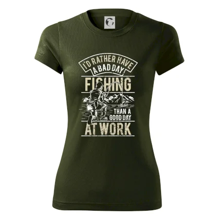 Fishing at work
