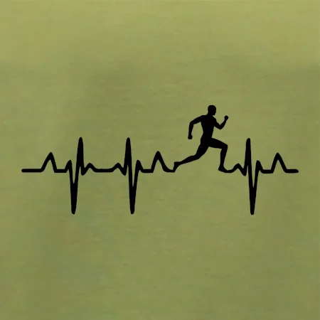 EKG běžec - muž