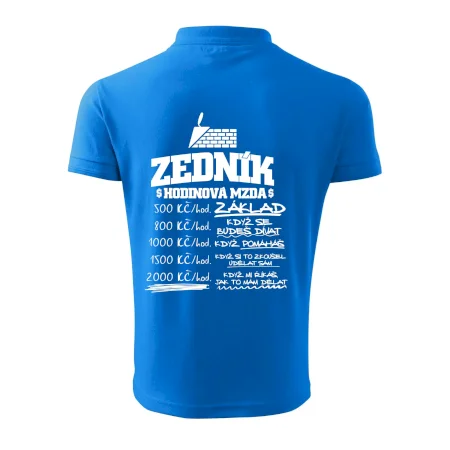 Hodinová mzda zedník