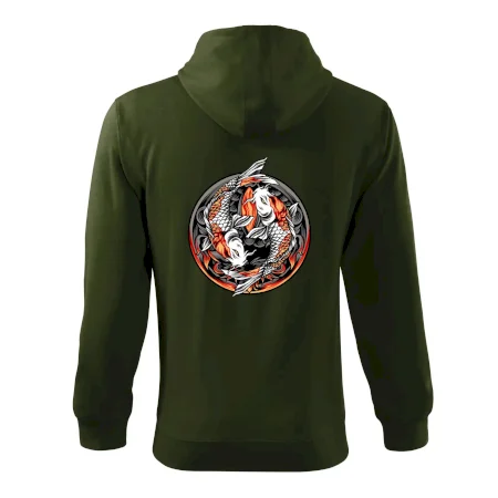 Yin & Yang Koi kapr - oranžový