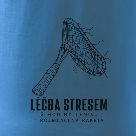 Léčba stresem rozmlácená raketa