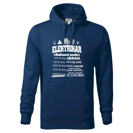 Elektrikář hodinová sazba
