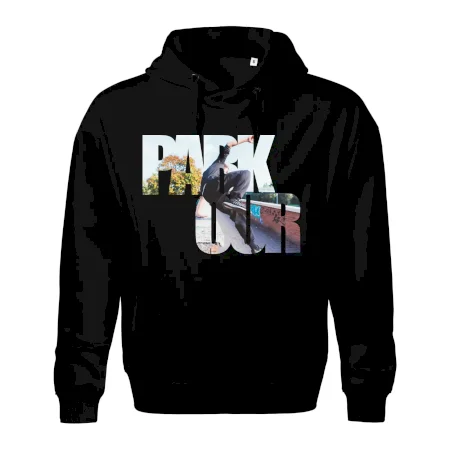 Parkour nápis ve městě