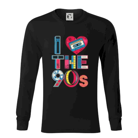 I love 90s - srdce a kazeta