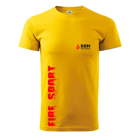 SDH nápis (oheň, firesport, název sboru - vlastní nápis)
