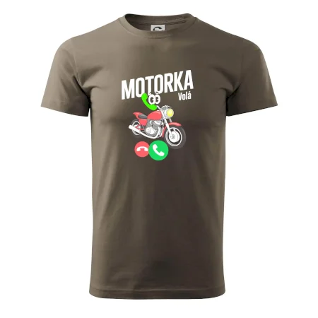 Karikatura motorka silnice volá