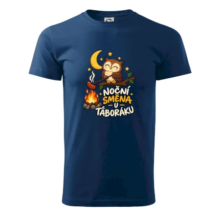 Noční směna u táboráku