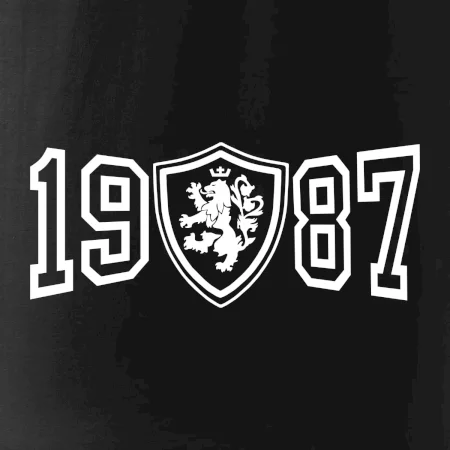 Narozeninový motiv - znak - 1987