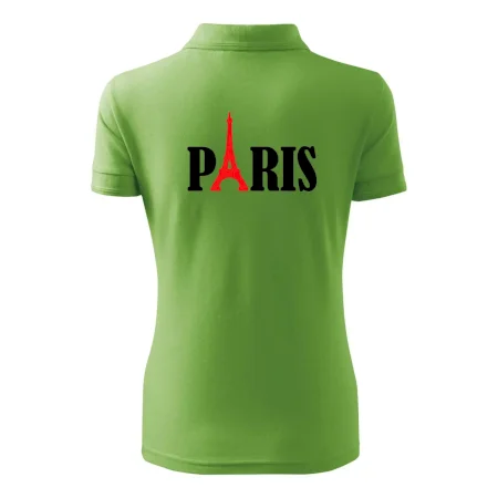 Paris nápis Eiffelova věž