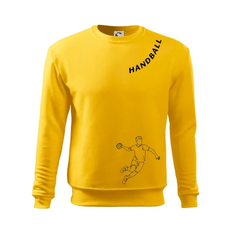 Handball nápis šikmo