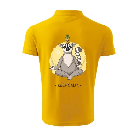 Yoga - keep calm kreslený