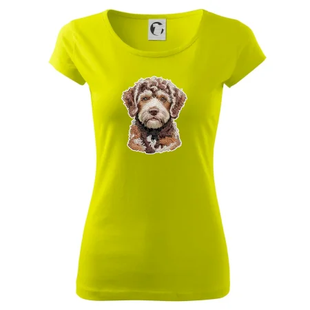Lagotto romagnolo vyšívaná hlava