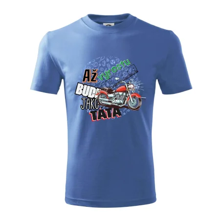 Až vyrostu budu jako táta - klasická motorka