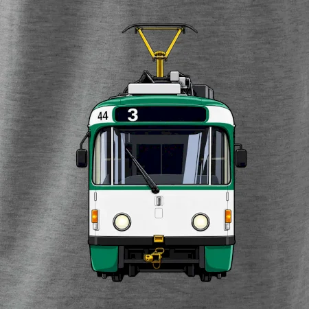 T3R SLF čelo tramvaje linka 3