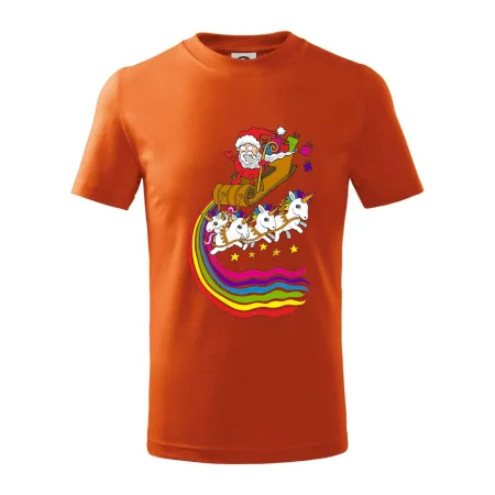 Santa a jednorožci (Pecka design)