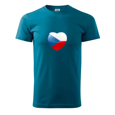 Česká vlajka srdce