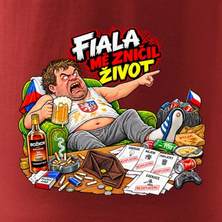 Fiala mě zničil život